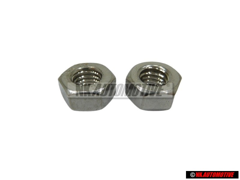 2x VW Original Tuerca Hexagonal - N 01100627