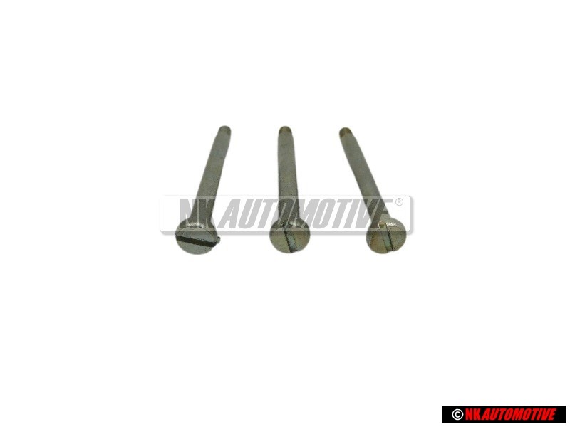 3x VW Original Tornillo Alomado - 321953573