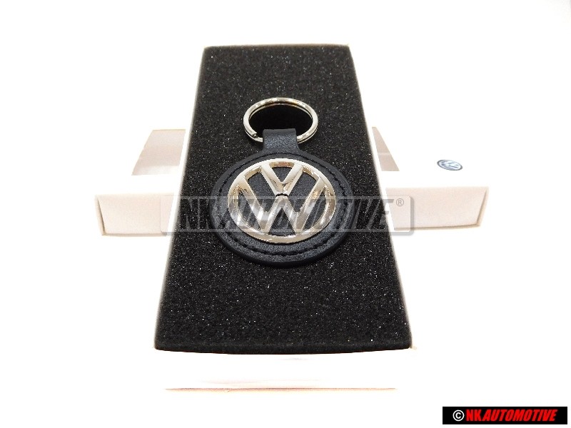 VW Original Llavero Negro/Plata - 000087010BEZMD