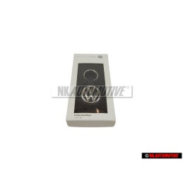 VW Original Llavero Negro/Plata - 000087010BEZMD