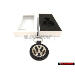VW Original Llavero Negro/Plata - 000087010BEZMD