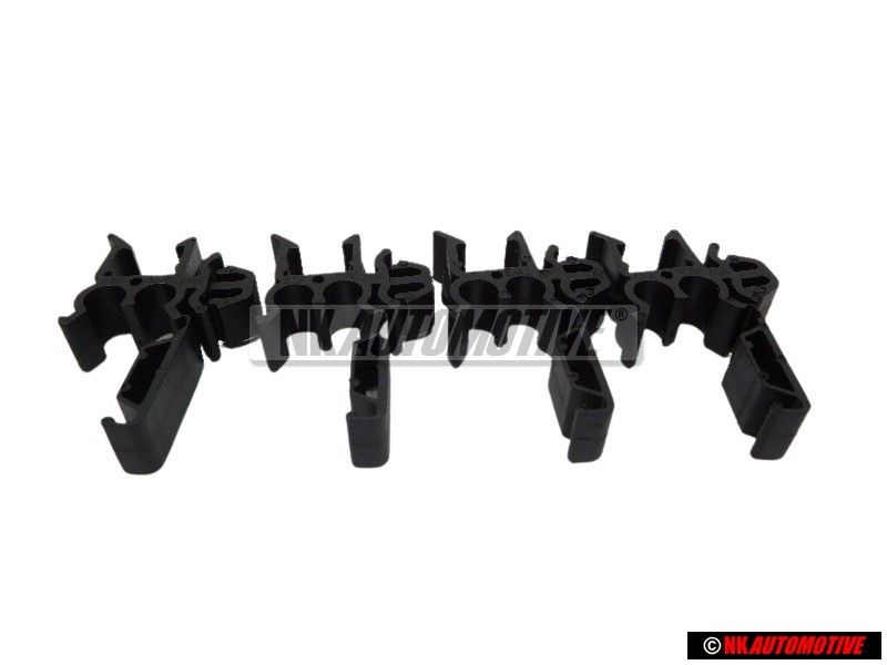 4x VW Original Soporte Manguera - 357955747