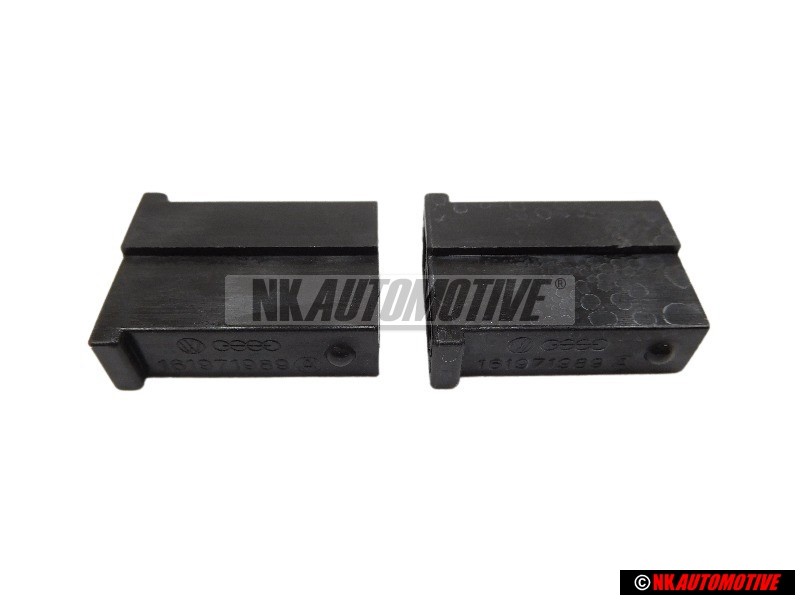 2x VW Original Caja Contacto Plano - 161971989C