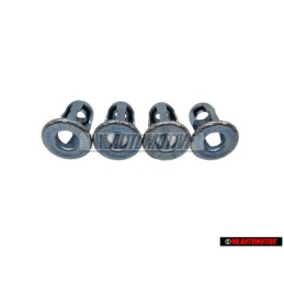 4x VW Original Tuerca Remache Ciego - N 90469101