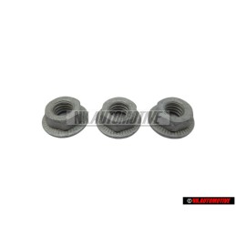 3x VW Original Tuerca De Collar Hexagonal - N 90106304