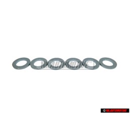 6x VW Original Arandela Base - N 0116521