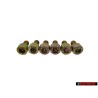 6x VW Original Tornillo Cilindrico Con Cabeza De Hexagono Interior - N 0147506
