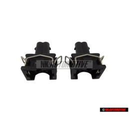 2x VW Original Caja Contacto Plano Con Junta - 037906240