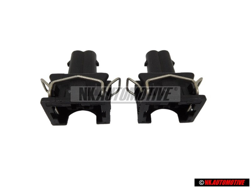 2x VW Original Caja Contacto Plano Con Junta - 037906240