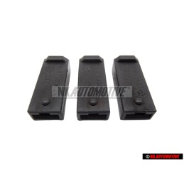 3x VW Original Caja Contacto Plano - 161971990A