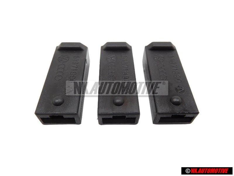 3x VW Original Caja Contacto Plano - 161971990A