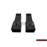 2x VW Original Caja Lenguetas Enchufe Plano - 161971976A