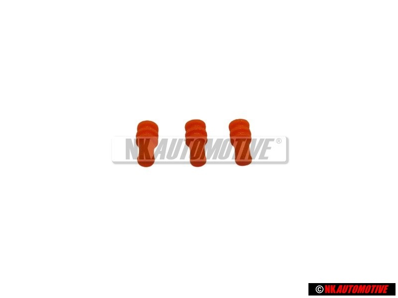 3x VW Original Tapon - 3C0972841