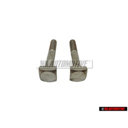 2x VW Original Tornillo Cuadrado - N 0174052