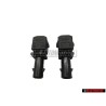 2x VW Original Caja Lenguetas Enchufe Plano - 357972761