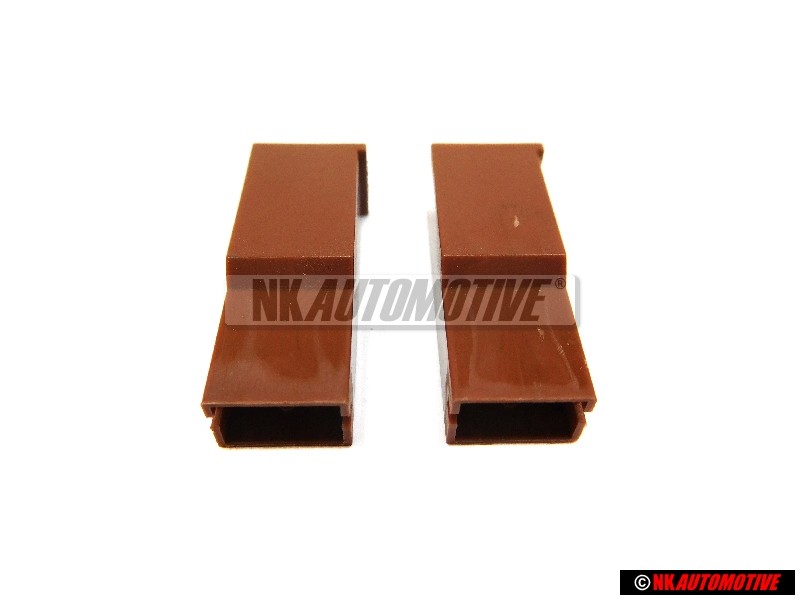 2x VW Original Caja Lenguetas Enchufe Plano - 431971995