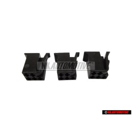 3x VW Original Caja Contacto Plano - 357959869