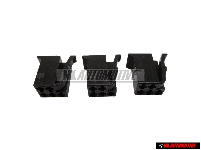 3x VW Original Caja Contacto Plano - 357959869