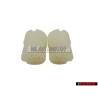2x VW Original Caja Casq. Enchufe Redondo - 803971979