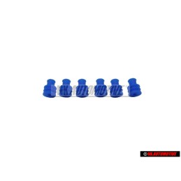 6x VW Original Hermetizado Conduccion Suelta - 357972741