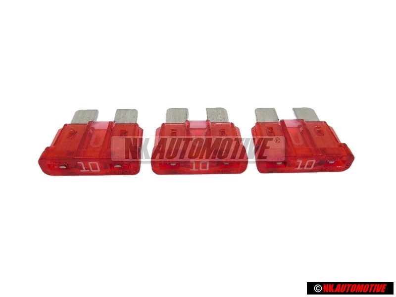 3x VW Original Fusible Plano 19/2X5 - N 01713111