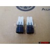 2x VW Original Caja Espiga Enchufe - 533972524