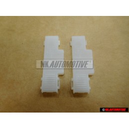 2x VW Original Caja De Enchufe Hembra Angular - 211971921