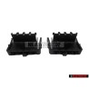 2x VW Original Caja Contacto Plano - 321945249