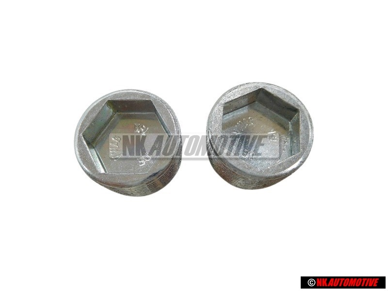 2x VW Original Tornillo Obturador - WHT001937