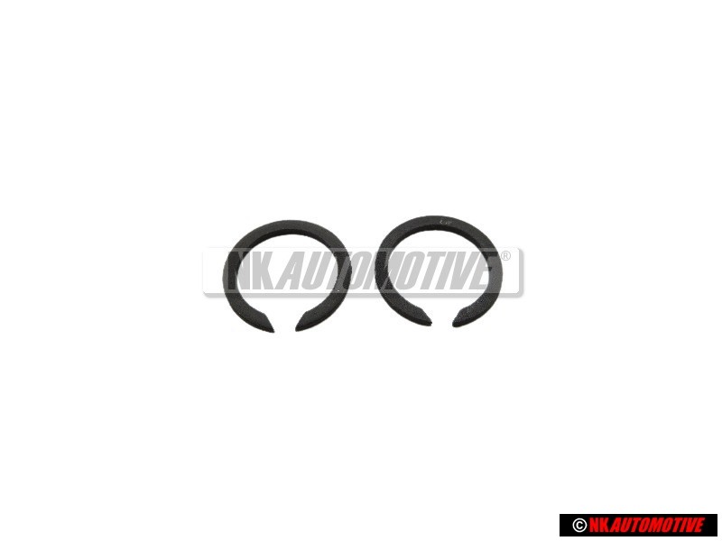 2x VW Original Anillo De Seguridad - N 0236411