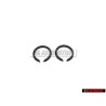 2x VW Original Anillo De Seguridad - N 0236411