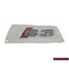 Audi Original S3 Trasero Rotulo Insignia Emblema Cromo Rojo - 8P0853735 2ZZ