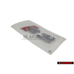 Audi Original S3 Trasero Rotulo Insignia Emblema Cromo Rojo - 8P0853735 2ZZ