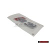 Audi Original S3 Trasero Rotulo Insignia Emblema Cromo Rojo - 8P0853735 2ZZ