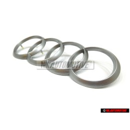Audi Original Anillos Cubierta Del Motor Simbolo Insignia Emblema - 022103940C