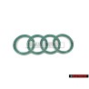 Audi Original Anillos Cubierta Del Motor Simbolo Insignia Emblema - 022103940C