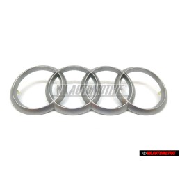 Audi Original Anillos Cubierta Del Motor Simbolo Insignia Emblema - 4H0103940A