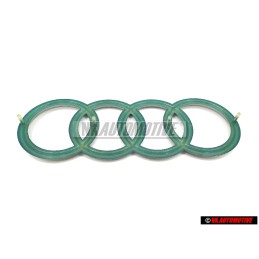 Audi Original Anillos Cubierta Del Motor Simbolo Insignia Emblema - 4H0103940A