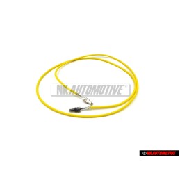 VW Original 3 Juego Cables Individuales C/U Con 2 Contactos - 000979133E