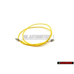 VW Original 3 Juego Cables Individuales C/U Con 2 Contactos - 000979133E