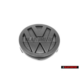 VW Original Tapa Protectora Para Volante Negro Satinado - 255419685 01C