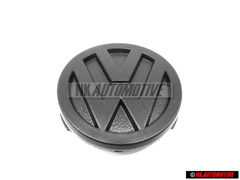 VW Original Tapa Protectora Para Volante Negro Satinado - 255419685 01C