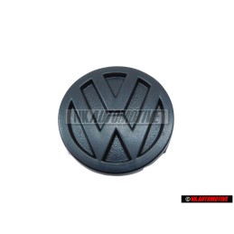 VW Original Tapa Protectora Para Volante Negro Satinado - 255419685 01C