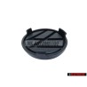 VW Original Tapa Protectora Para Volante Negro Satinado - 255419685 01C
