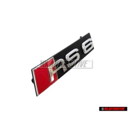 Audi Original RS6 Frente Rotulo Insignia Emblema - 4F0853736H 2ZZ
