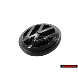 VW Original Trasero Simbolo Insignia Emblema Negro - 701853601A 01C