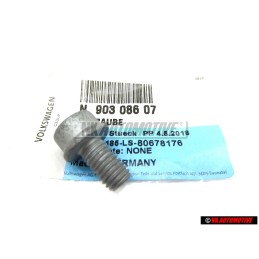 VW Original Tornillo De Cuello Cilindrico Con Cabeza Hexagono - N 90308607