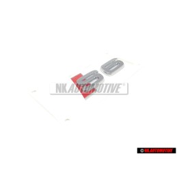 Audi Original S6 Trasero Rotulo Insignia Emblema Cromo Rojo - 4B0853735 2ZZ