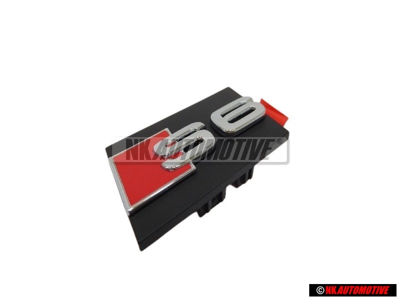 Audi Original S6 Frente Rotulo Insignia Emblema - 4B3853735A 2ZZ