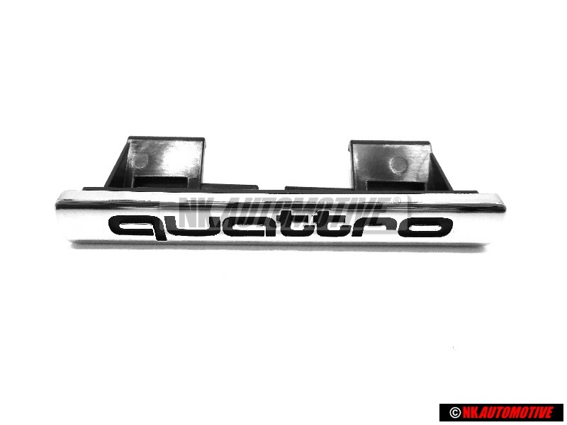 Audi Original QUATTRO Frente Rotulo Insignia Emblema Cromo - 4B3853736A 2ZZ